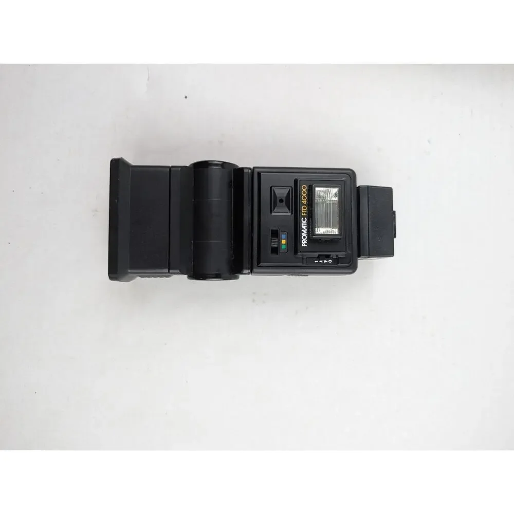 Promatic FTD 4000 Flash w/ Box Manual Vintage Camera Speedlite Untested